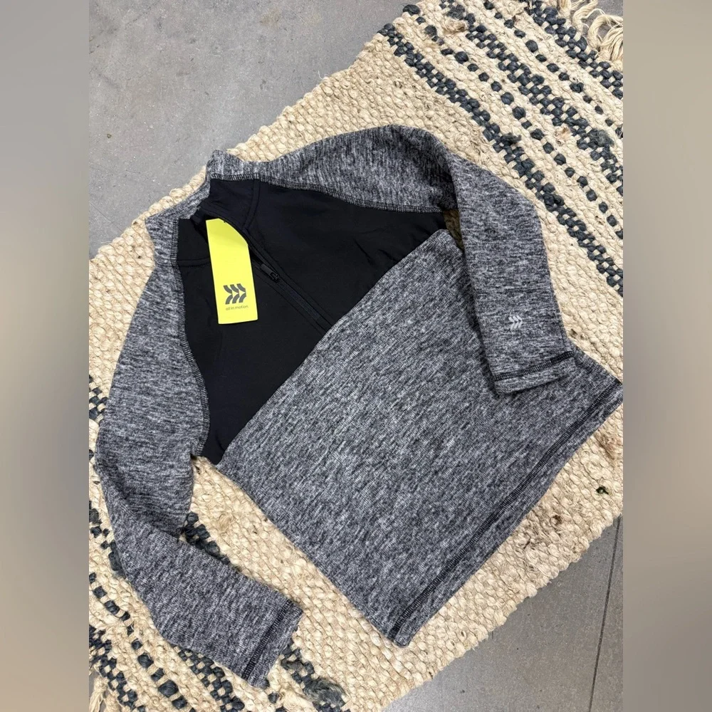 ⭐️Boy Long Sleeve‎ 1/4 Zip Pullover Fleece Sweatshirt